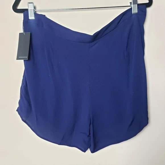 KUT FROM THE KLOTH Ruffled Navy Shorts - Picture 5 of 8